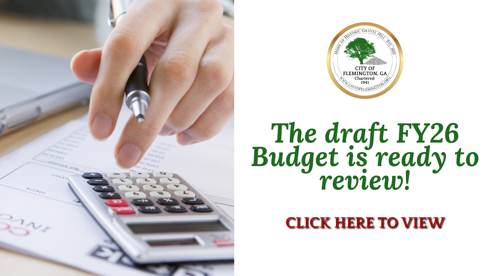 FY26 Draft Budget Link